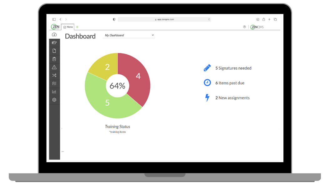 ZenQMS | The Less Stress Electronic Quality Management System (eQMS)